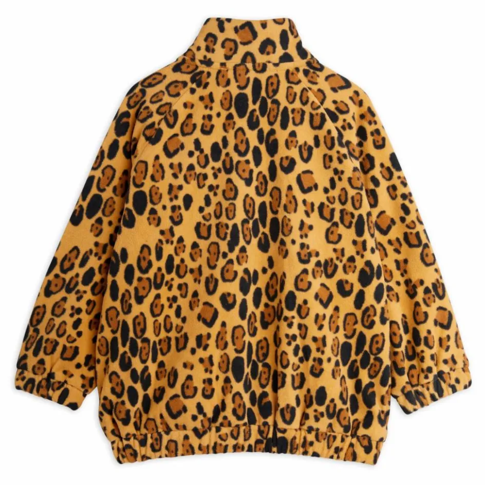 Discount Mini Rodini Veste Leopard Polyester Recyclé | Beige