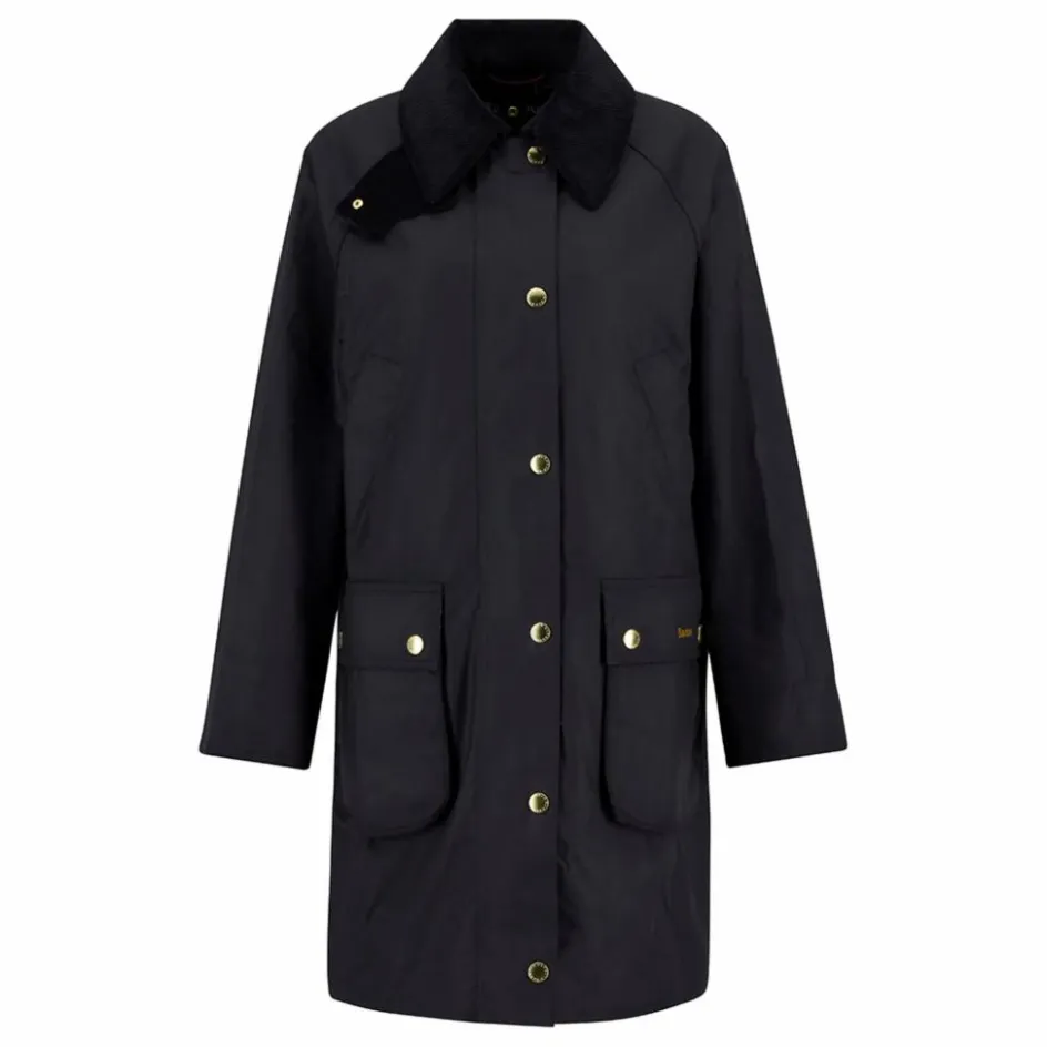 Femme Barbour Vestes, Blousons*Veste Longue Beadnell Cirée |