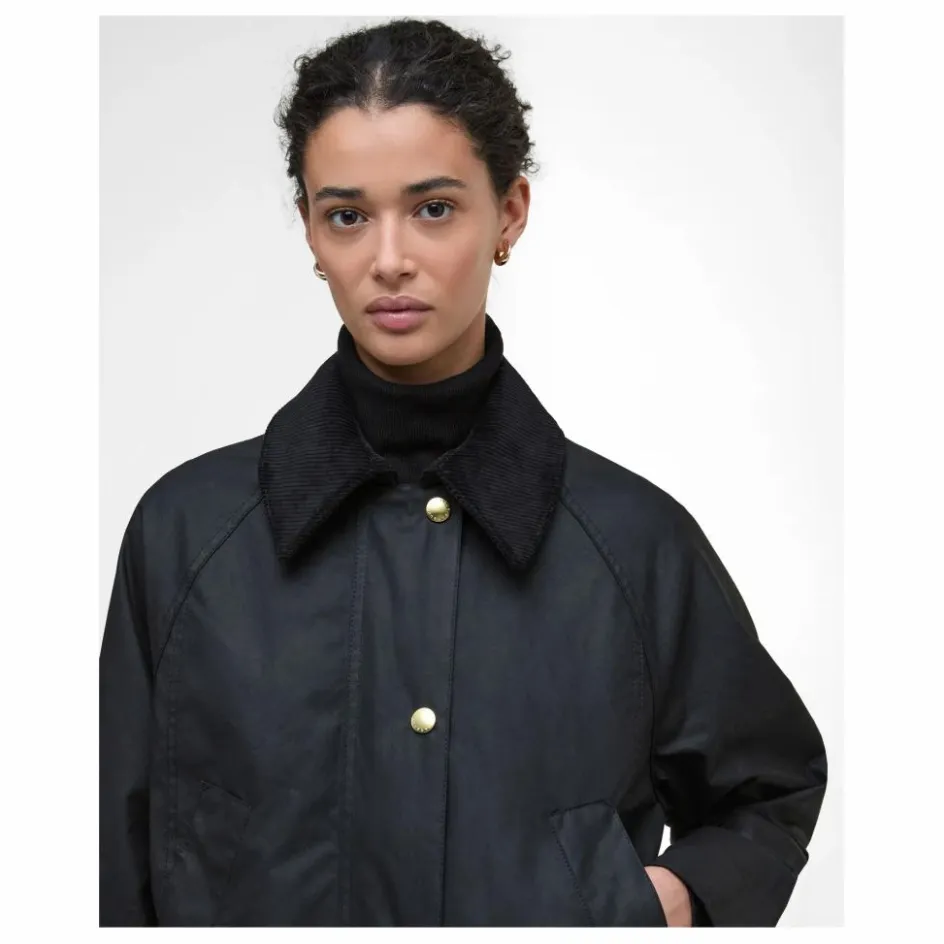Femme Barbour Vestes, Blousons*Veste Longue Beadnell Cirée |