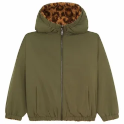 Hundred Pieces Veste longue moltonnée | Vert kaki