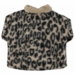 Outlet Piupiuchick Veste Léopard Laine | Brun