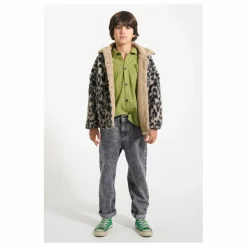 Outlet Piupiuchick Veste Léopard Laine | Brun