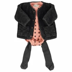 Piupiuchick Veste Matelassée Côtelée Coton Bio ||Enfant Manteaux, Vestes|Manteaux, Blousons, Pilotes