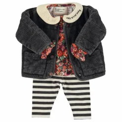 Piupiuchick Veste Matelassée Côtelée Coton Bio ||Enfant Manteaux, Vestes|Manteaux, Blousons, Pilotes
