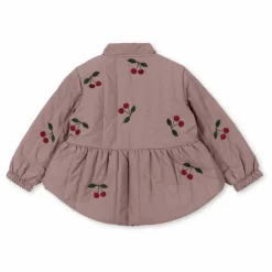 Enfant Konges Sløjd Manteaux, Blousons*Veste Matelassée Juna Cerises |