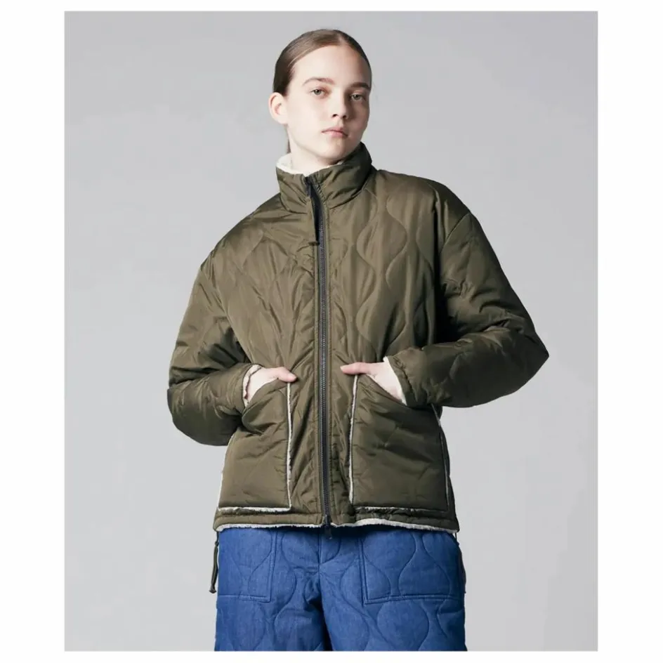 Taion Veste Militaire Réversible Col Montant ||Homme Doudounes, Parkas, Vestes