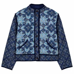 Louise Misha Veste Omotayo Midnight Star Patchwork Coton Bio - Collection Femme ||Femme Vestes, Blousons