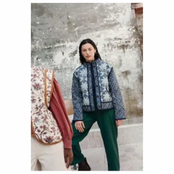 Louise Misha Veste Omotayo Midnight Star Patchwork Coton Bio - Collection Femme ||Femme Vestes, Blousons