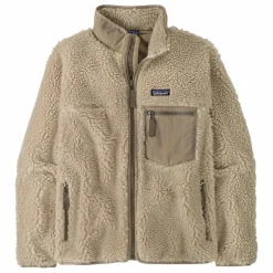 Outlet Patagonia Veste Polaire Classic Retro-X Fibres Reyclées | Beige