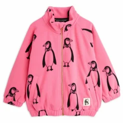 Mini Rodini Veste Polaire Pingouin Fibres Recyclées ||Enfant Manteaux, Blousons, Pilotes|Manteaux, Blousons