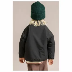 New Flotte Veste Polaire Réversible Monceau Léopard Fibres Recyclées | Noir
