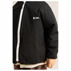 New Flotte Veste Polaire Réversible Monceau Léopard Fibres Recyclées | Noir