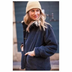 Clearance Veste Réversible Coton Velours Côtelé Brune - Collection Femme | Femme Vestes, Blousons