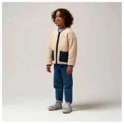 Outlet Gosoaky Veste Réversible Façon Sherpa Sleeping Lion | Beige