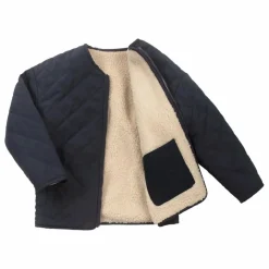 Outlet Gosoaky Veste Réversible Façon Sherpa Sleeping Lion | Beige