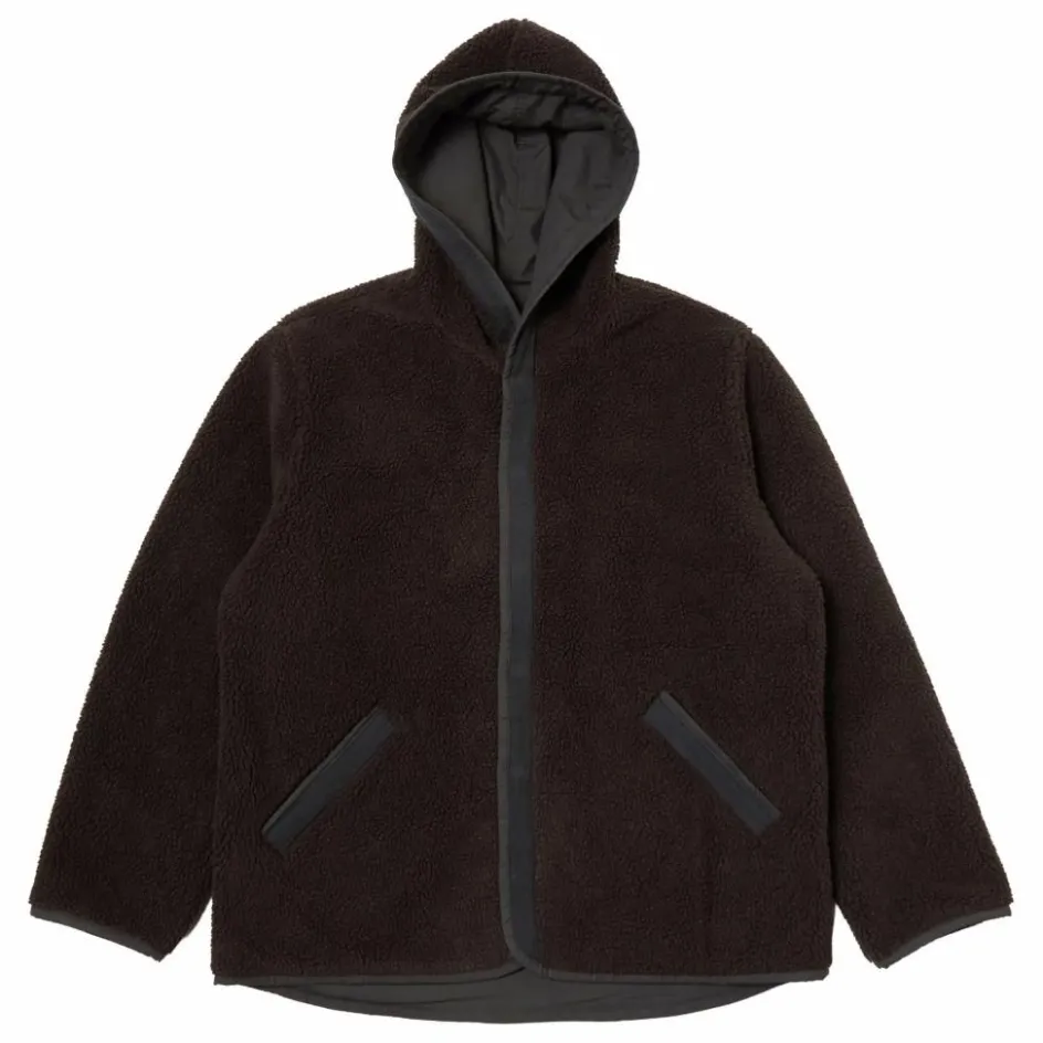 Universal Works Veste Réversible Simple Capuche ||Homme Doudounes, Parkas, Vestes