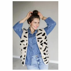 Femme Alwero Vestes, Blousons*Veste Sans Manches Alpen Guépard - Collection Adulte |