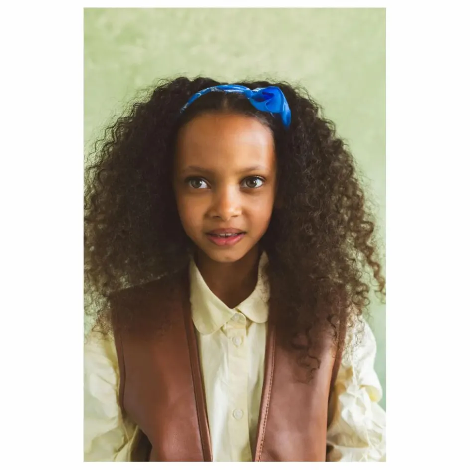 Hot Fille Garçon Veste Sans Manches Can't Touch This Cuir Nappa | Noisette
