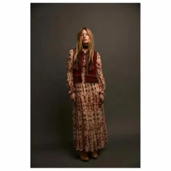 Maison Hotel Veste Sans Manches Château Casilda Gaze de Coton ||Femme Vestes, Blousons