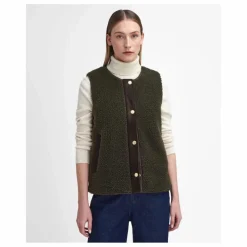 Femme Barbour Vestes, Blousons*Veste Sans Manches Dulsie Shearling |