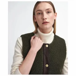 Femme Barbour Vestes, Blousons*Veste Sans Manches Dulsie Shearling |