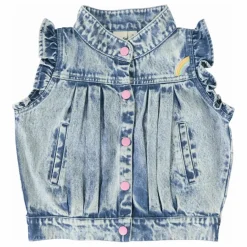 Outlet Goldie + Ace Veste Sans Manches Elodie | Denim