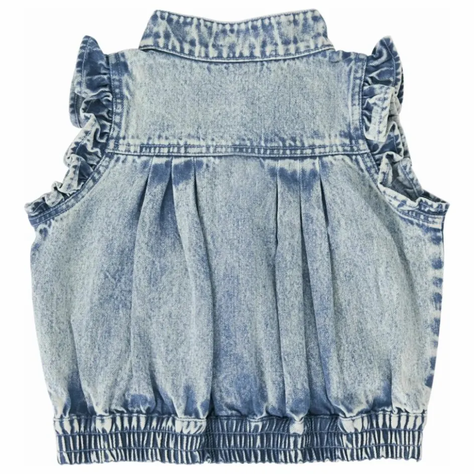 Outlet Goldie + Ace Veste Sans Manches Elodie | Denim