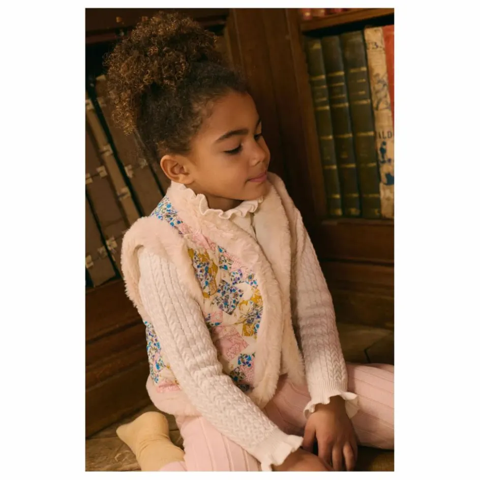 Clearance Veste Sans Manches Façon Fourrure Librane Coton Bio | Enfant Manteaux, Blousons