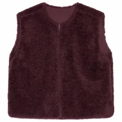 Online Smallable Kid Veste Sans Manches Façon Sherpa Jude | Violet