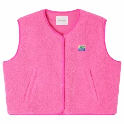 New American Vintage Veste Sans Manches Hoktown | Rose fluo