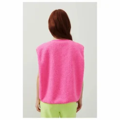 New American Vintage Veste Sans Manches Hoktown | Rose fluo