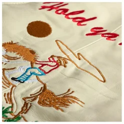 Sale Fille Garçon Veste Sans Manches Hold Ya Horses Cuir Nappa | Crème