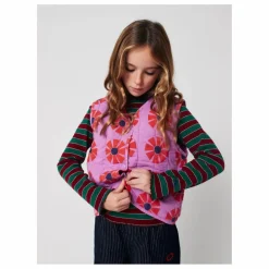 Best Veste Sans Manches Kaleidoscope Coton Bio | Lilas Enfant Manteaux, Blousons