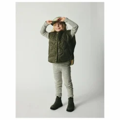Best brunobruno nation Veste Sans Manches Réversible Molly Fibres Recyclées | Vert kaki