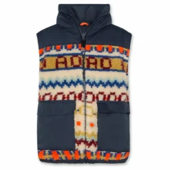 Enfant AO76 Manteaux, Blousons|Manteaux, Blousons*Veste Sans Manches Réversible Façon Sherpa Jum |