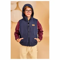 Enfant AO76 Manteaux, Blousons|Manteaux, Blousons*Veste Sans Manches Réversible Façon Sherpa Jum |