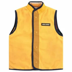 New Bobo Choses Veste Sans Manches Réversible Fibres Recyclées | Jaune