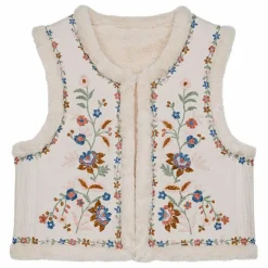 Hot Veste Sans Manches Réversible Renée Double Gaze Coton Bio - Collection Femme | Femme Vestes, Blousons