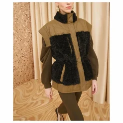 Sale Ulla Johnson Veste Sans Manches Shiloh | Noir