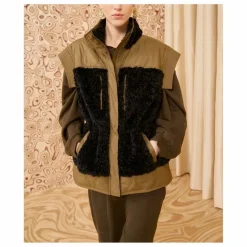Sale Ulla Johnson Veste Sans Manches Shiloh | Noir