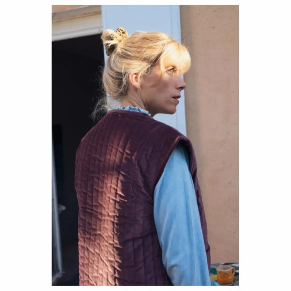Marlot Paris Veste Sans Manches Simona - Collection Femme ||Femme Vestes, Blousons