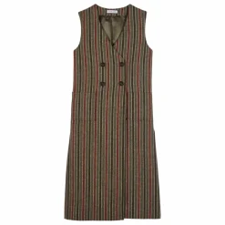 Sale Veste Sans Manches Venice Rayée Laine | Femme Vestes, Blousons