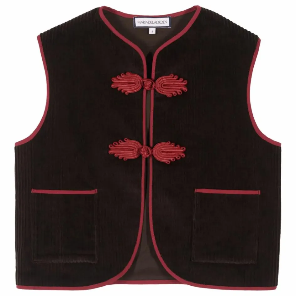 Clearance Veste Sans Manches Vienna Velours Côtelé | Femme Vestes, Blousons