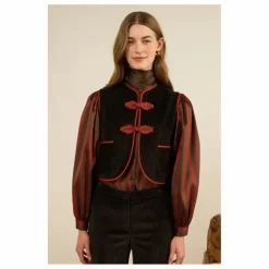 Clearance Veste Sans Manches Vienna Velours Côtelé | Femme Vestes, Blousons