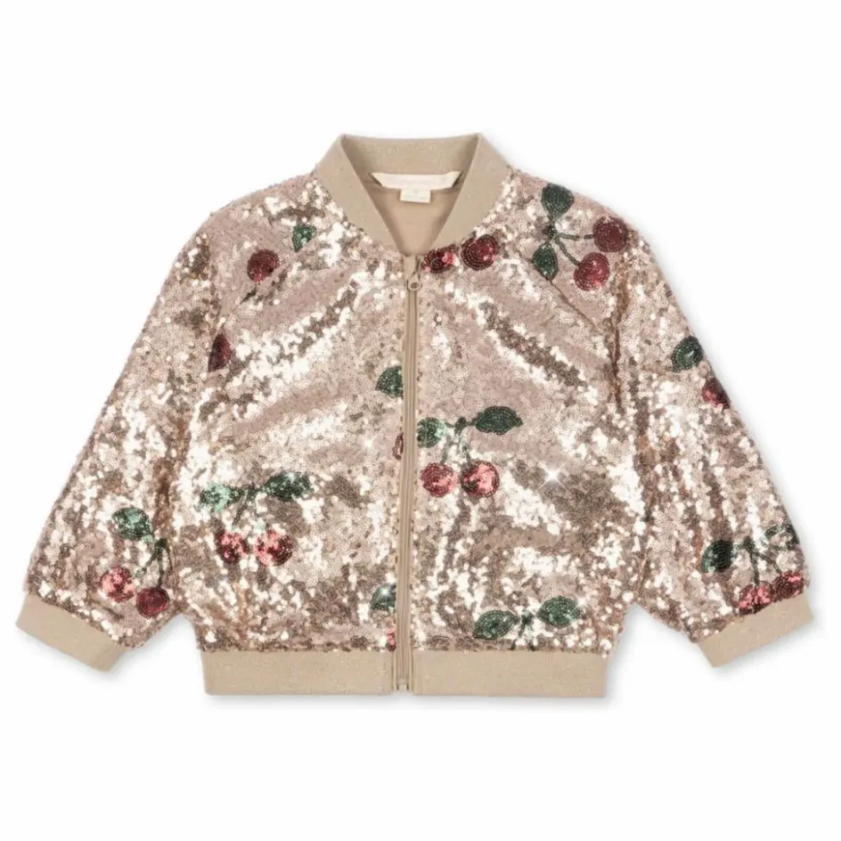 Enfant Konges Sløjd Manteaux, Blousons|Manteaux, Blousons, Pilotes*Veste Sequins Starla Cerises |