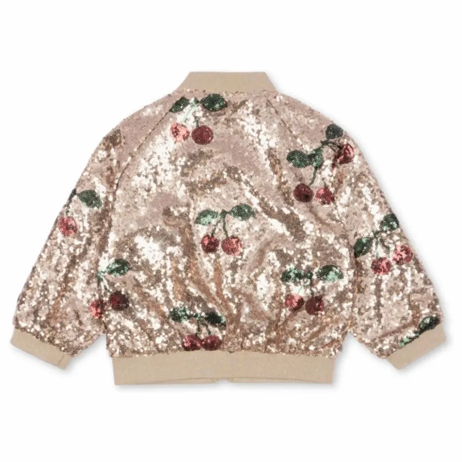 Enfant Konges Sløjd Manteaux, Blousons|Manteaux, Blousons, Pilotes*Veste Sequins Starla Cerises |
