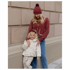Rylee + Cru Veste Sherpa ||Enfant Manteaux, Blousons