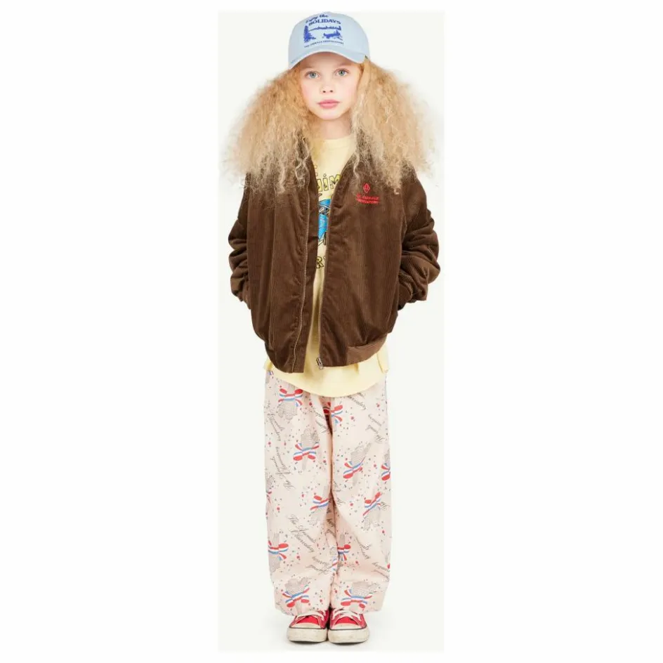 Discount The Animals Observatory Veste Tiger Velours Côtelé | Chocolat