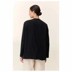 Leon & Harper Veste Vafi Rayée Laine ||Femme Vestes, Blousons