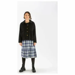 Best Matona Veste Velours Côtelé Coton Bio | Noir